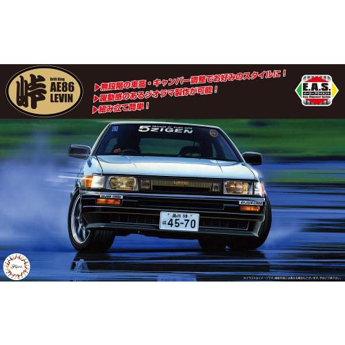 Fujimi Model 1/24 Touge Series No.1 Toyota Hachiroku Levin AE86 Touge-1