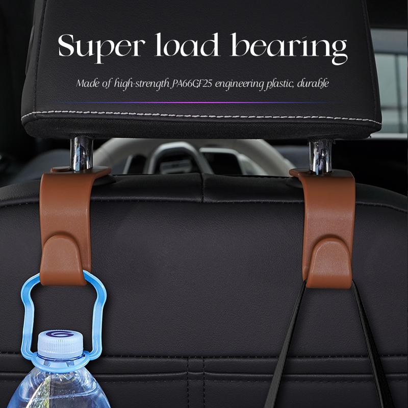 XMZSA1 Car Seat Headrest Hook For Volkswagen VW Scirocco Jetta Beetle Golf 4 5 6 mk8 Passat Polo B5 Tiguan Backrest Hanger Storage Hook