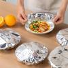 10 шт. Многоразовая алюминиевая фольгированная крышка для миски, теплоизоляция и сохранение тепла, пищевой класс, для духовки, на вынос, пикника