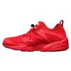 Bog Soft Flag Comfortable Daily Synthetic Leather Shock Absorption Quick Dry Low Top Marathon Running Shoes Unisex Sneaker Red 361891-03