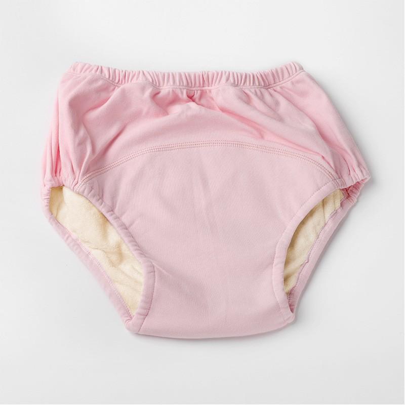 Reusable Cotton Incontinence Underwear Adults Men Women Breathable Leak-Proof Briefs With Bamboo Fiber Crotch