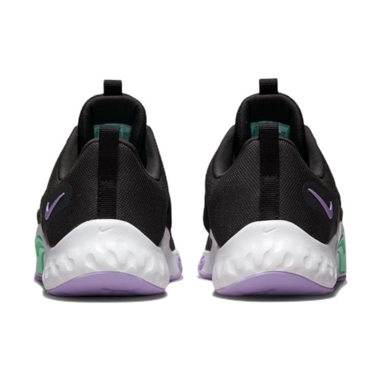 Nike Renew In-Season TR 12 Dark Smoke Grey Lilac Женские кроссовки Белый Черный DD9301-004