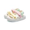 Li Ning Kids Coca Sports Sandals Kids Sandals White Yellow Pink YKKR008-4