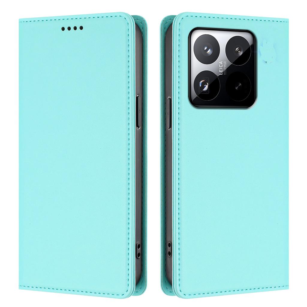 For Xiaomi 15T Leather Wallet Case Magnetic Closure RFID Blocking Phone Cover
