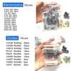 1818pcs Electronic Components Kit Common Capacitors Resistors Capacitors T0-92 LED Transistors PCB Board DIP-IC RM065 diodes