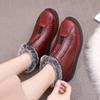 Fashion Women's Ankle Boots New Warm Comfort Plush Shoes Zipper Platform Anti Slip Coldproof Round Toe Casual Shoes Snow Boots2024