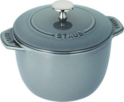 Staub Кокот де ГОХАН Серый М Рис Рис 2 Чугун Эмаль IH Рисоварка Японский La Cocotte de GOHAN "La 16см" Кастрюля, Пароварка, Чашки, Краска, Металл,