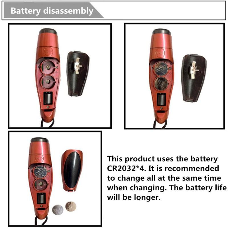3-тональный электронный свисток с высоким децибелом, инструмент для тренировки домашних голубей