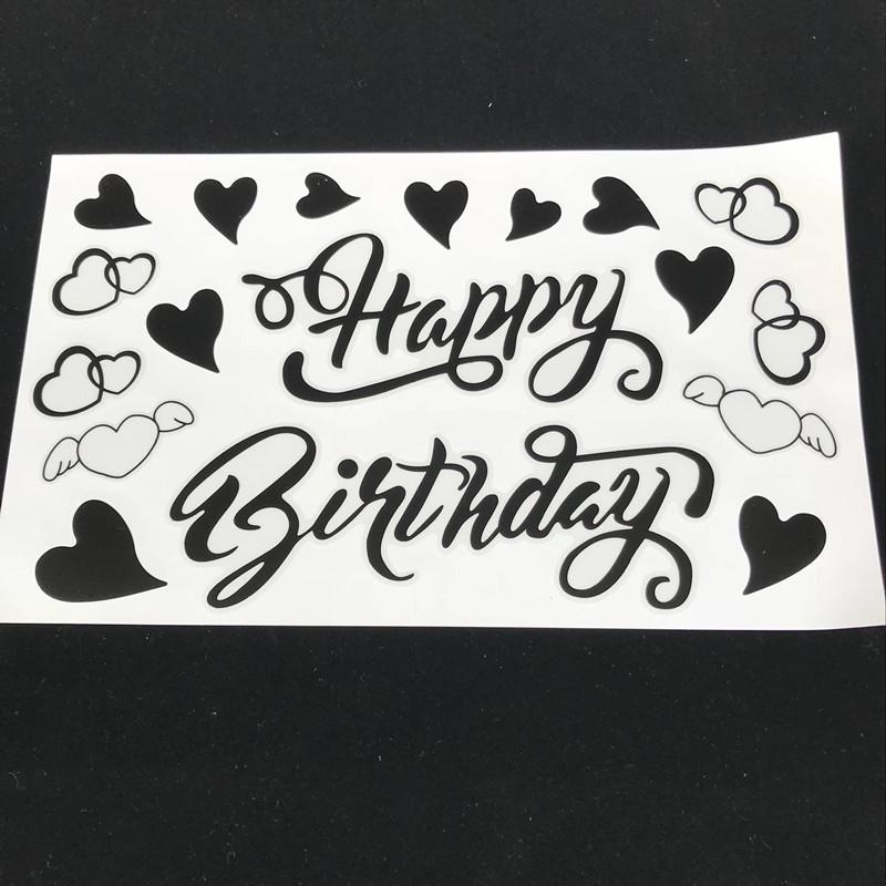 1 шт., наклейка в виде шара Бобо, прозрачный гелиевый шар, украшение для дня рождения, свадьбы, дня Святого Валентина, сувениры для детского душа