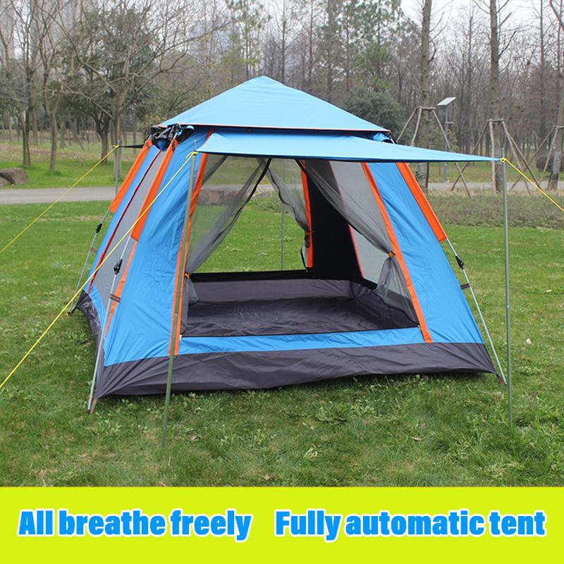8 Persons Waterproof Big Family Camping Folding Stretch Tents For Events