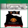 Постельное белье Manchester United из мягкой полиэфирной ткани для спальни фанатов