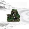 Fish Tank Green Grass Aquarium Decorative Resin Aquarium Accessories Aquarium Stone Cave Mountain Scenery Ornaments