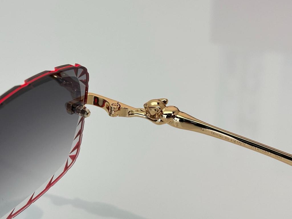 CT02507J Безрамные солнцезащитные очки с леопардовым принтом для унисекс - Модные, Универсальные, Фотохромные для вечеринок и отпусков