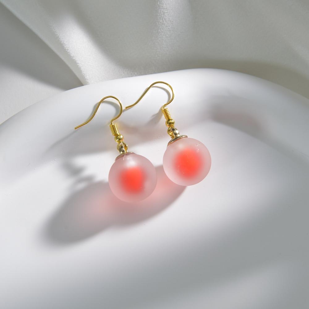 New Cute Duck White Cloud Stud Earrings Rainbow Delicate Clouds for Women Girls Ear Jewelry Wholesale Gifts Frog