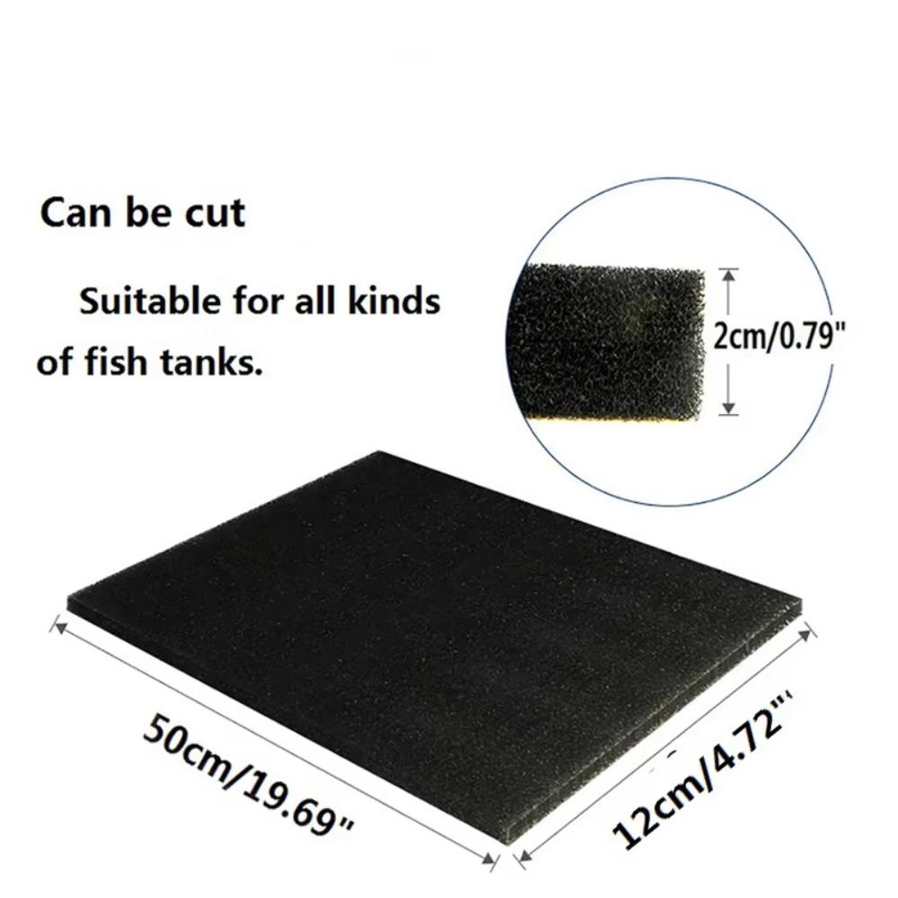 Breathable Aquarium Filter Sponge High-Density Filter Cotton Pad Fish Tank Filtration Sponge