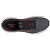Brooks Кроссовки для бега Ghost 15 Удобные Нескользящие Низкие Мужские кроссовки Черный Оранжевый 110393-1D-024