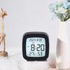Battery Operated Convenient Small Alarm Clock Humidity Monitor Led Alarm Clock New Table Clock
