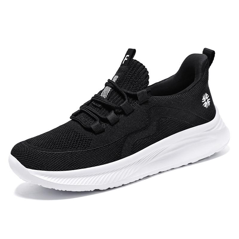 Shoes Women's Summer New Fly-woven Women's Shoes Casual and Comfortable Mother Shoes Breathable Sports Women's Casual Shoes