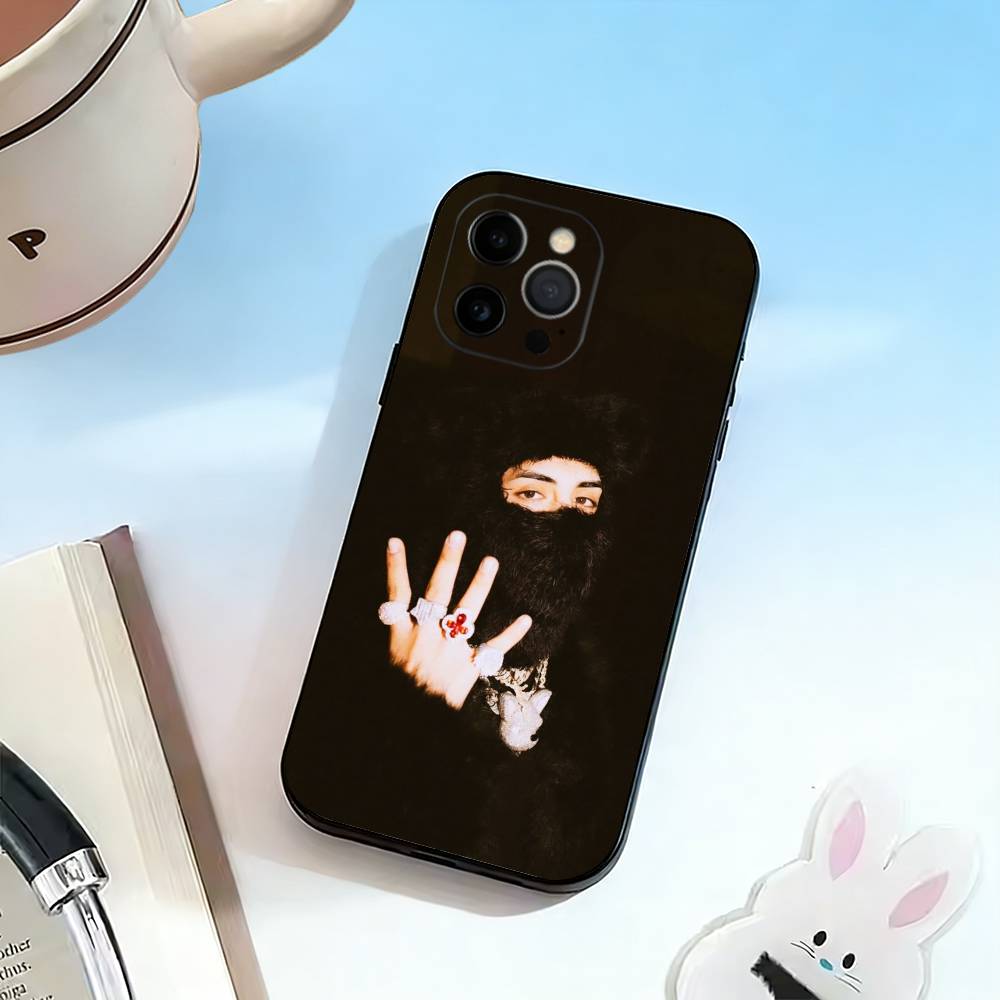 Крис М-Ж - Певец Чехол для телефона для iPhone 17, 16, 15, 14, 13, 12, 11 Plus, Pro Max, Другие Мягкий черный чехол