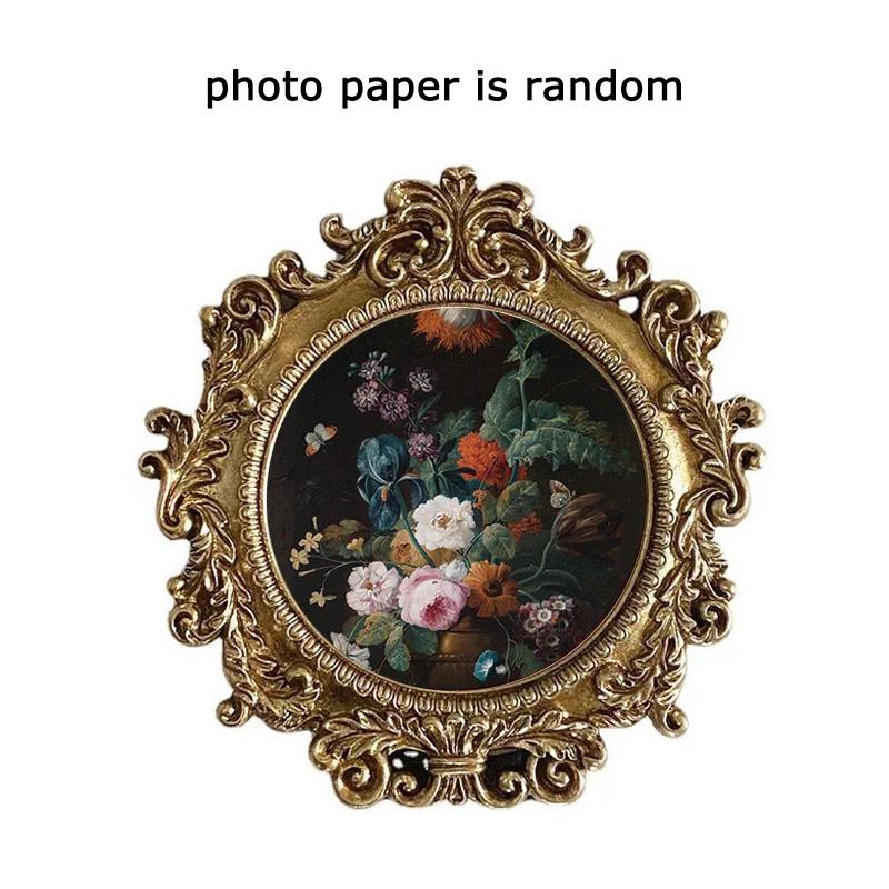 WTEMPO Ретро фоторамка из смолы винтажная декоративная картина орнамент настенный декор или настольный дисплей фестиваль специальные подарки
