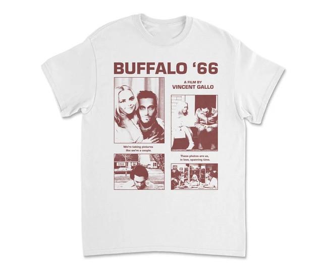 Buffalo '66 Винсент Галло Хлопковая футболка унисекс с коротким рукавом S-2345XL Футболка унисекс