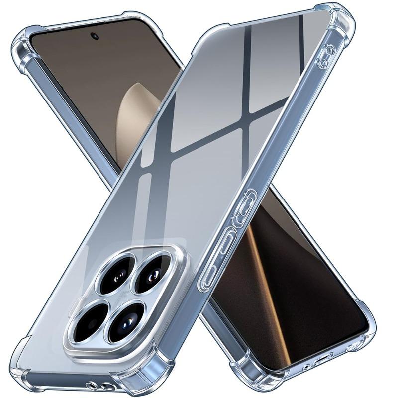 Чехол для Xiaomi 15T Pro 14T 13T 12 11 Xiaomi 17 Pro Max Защитная крышка Четыре угла Ударопрочный Capa Coque Fundas