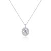 Iceball Objet Pave Necklace