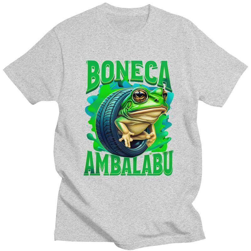 Italian Brainrot Boneca Ambalabu Meme T Shirt for Men Tshirt Streetwaer Short Sleeve Tee Shirt Slim Fit Clothing Gift