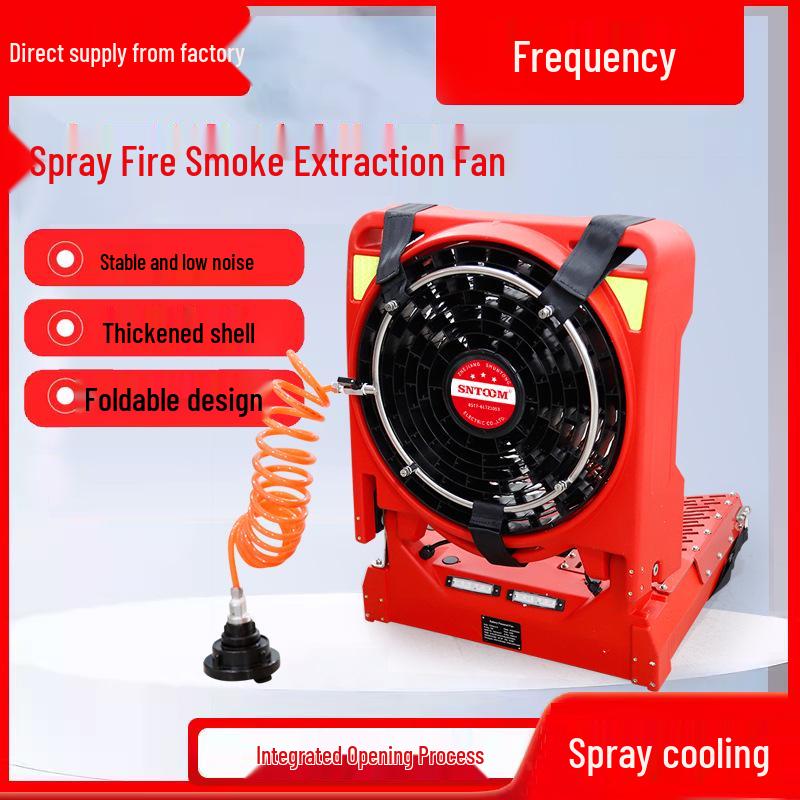 SNTOOM Foldable Variable Speed Exhaust Fan with One-Button Start