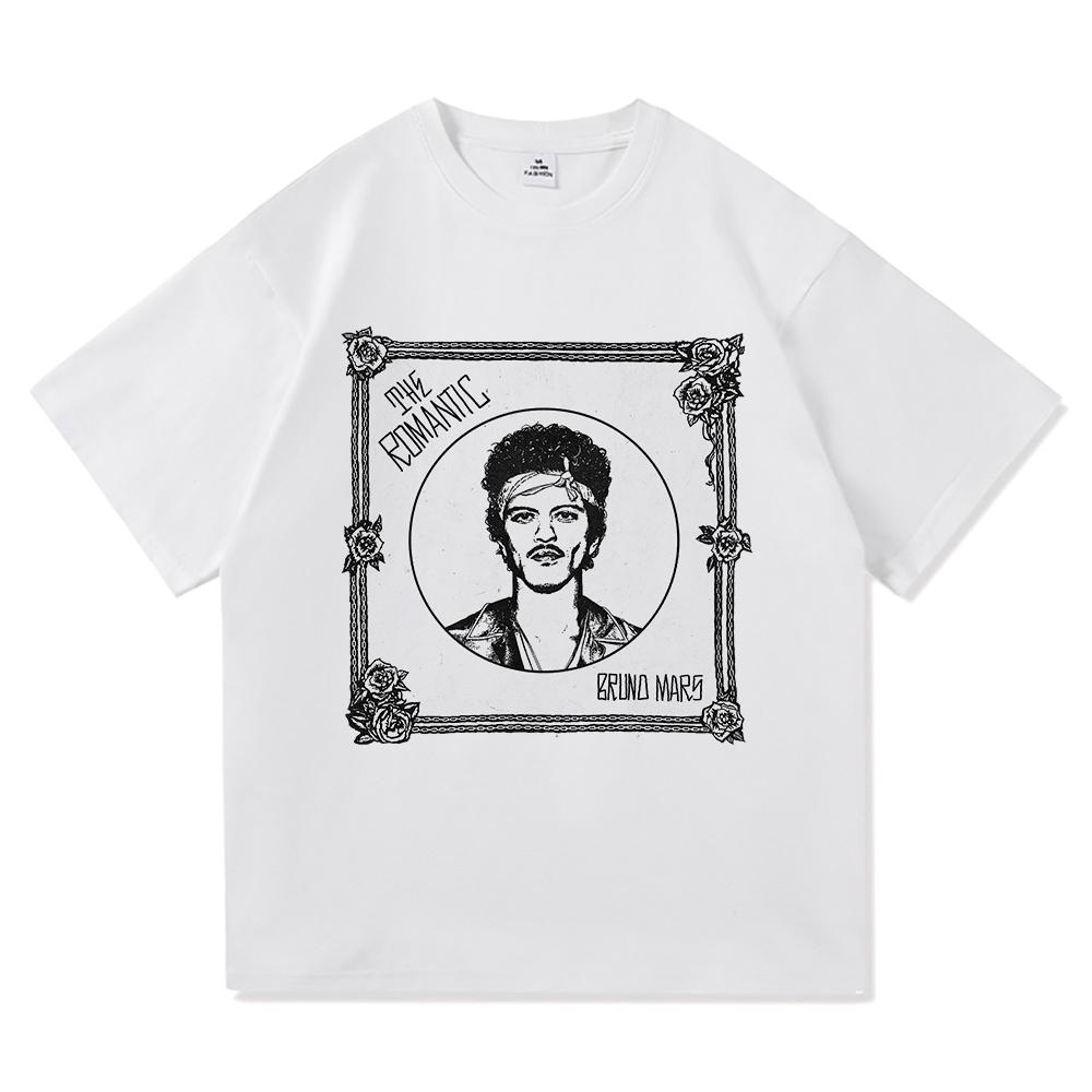 Bruno Mars The RoUnisextic Tee Shirt 2026 Album Retro Unisex Women Clothing Harajuku High Quality Tops Cotton TShirts Vintage Summer