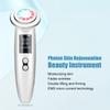 EMS Facial Massager LED Light Therapy Sonic Vibration Wrinkle Removal Skin Tightening Warm Cool Treatment Skin Care Beauty Device