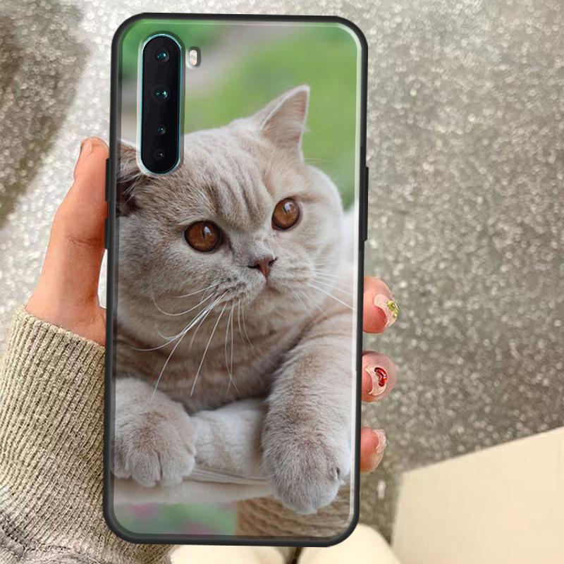 Чехол для телефона OnePlus с изображением британской короткошерстной кошки 15 13 12 11 10 10R 12R 13R 15R 13T 10T 8T Nord 5 CE 2 3 4 Lite N20 N30
