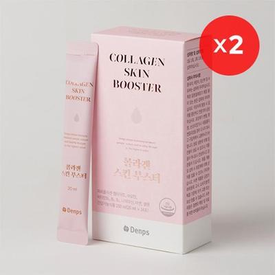 Denps Collagen Skin Booster 14 пакетиков*2 коробки (4 недели стоит) (на)