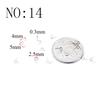 20PCS Wire Diameter 0.3mm Micro Mini  304 Stainless Stee Torsion Spring  For Jewelry