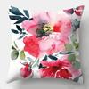 Floral Print Pattern Sofa Cushion Cover Pillowcase Home Decor Party Car Bedding