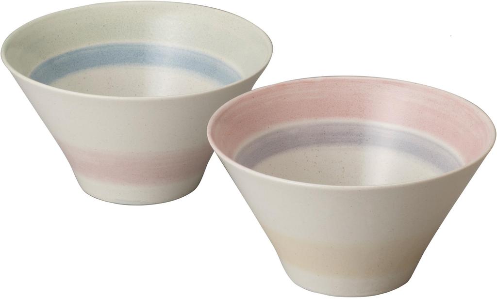Maebata Bowl Pair Tableware 52828 Set, Set, Gift, Coloring,