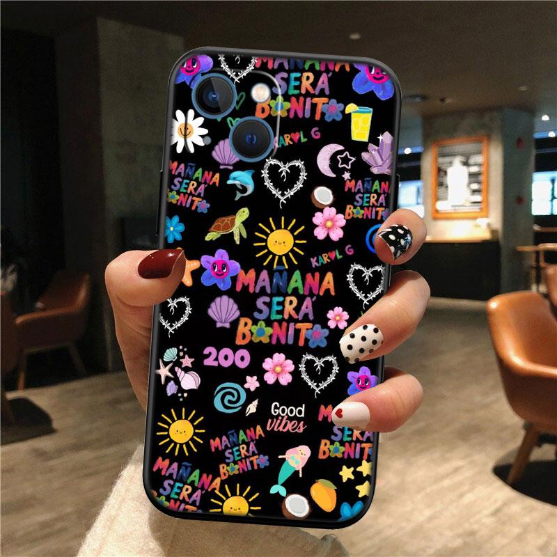IK41 Karol G New High-End Shell Phone Case for iPhone SE X XS XR 16E 17 11 Pro Max 8 7 6 6s Plus Air