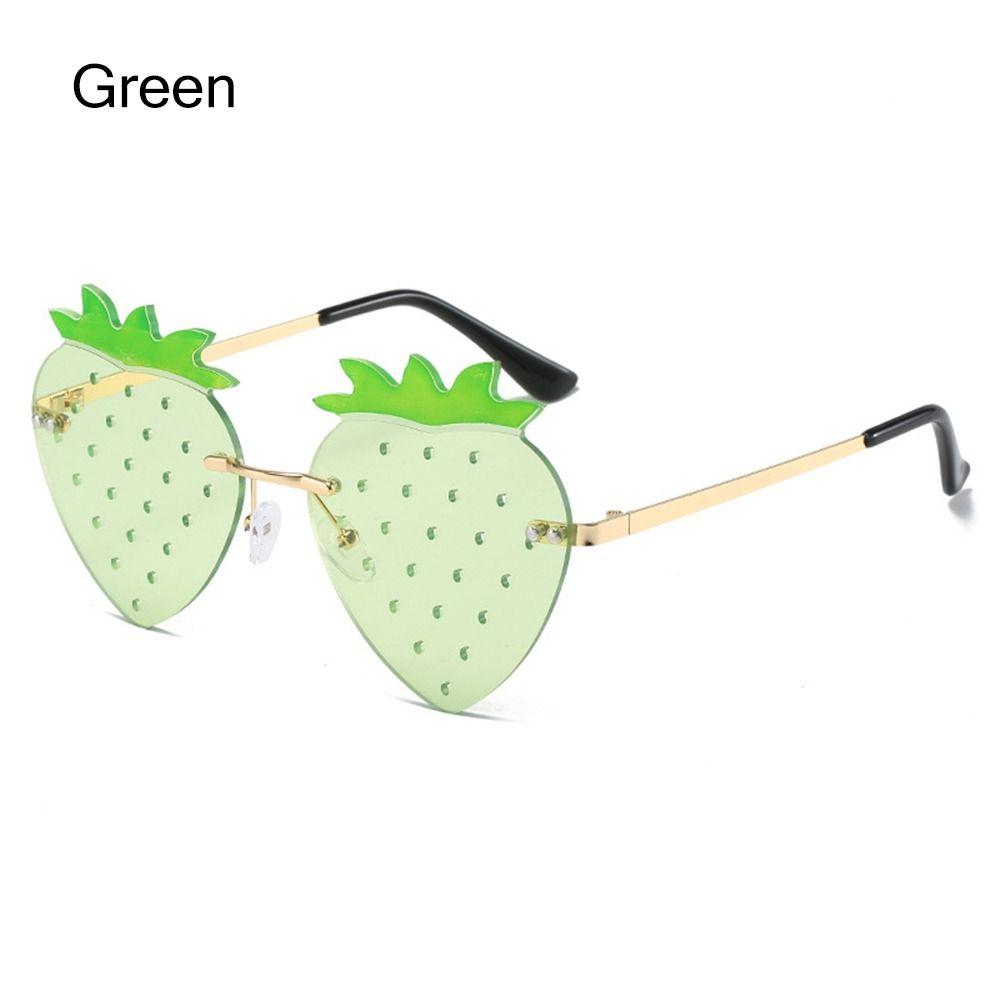 Street Snap Festival Rave Eyewear Christmas Decorations Strawberry Sunglasses Sun Glasses