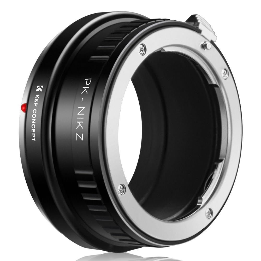 CONCEPT PK Mount to Nikon Z Mount Direct from the Compatible with Pentax K Lenses to Nikon Z Pentax K Lens to Nikon Z ZF Z8 Lens Adapter for Infinity