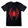 Spider-Man Unisex Adult Hanging Spider Logo T-Shirt