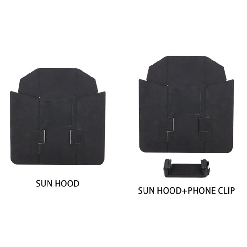 Sunshade Sun Hood Magnetic Foldable Mobile Phone Sunhood Sun Blocking Hood for Phones Portable Antiglare Guard Accessories