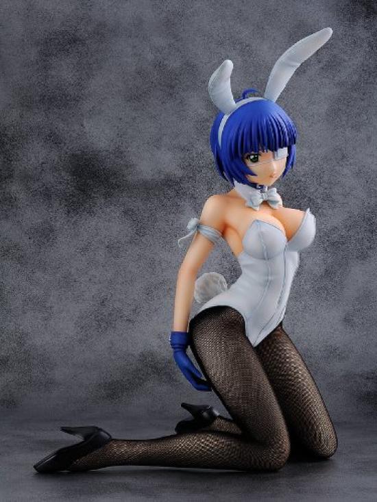 Ikki Tousen Shutsuba Toushi Ryomou Shimei Bunny Scale ПВХ Кэппуроку Вер.. (1/4 Предварительно раскрашенная фигурка)