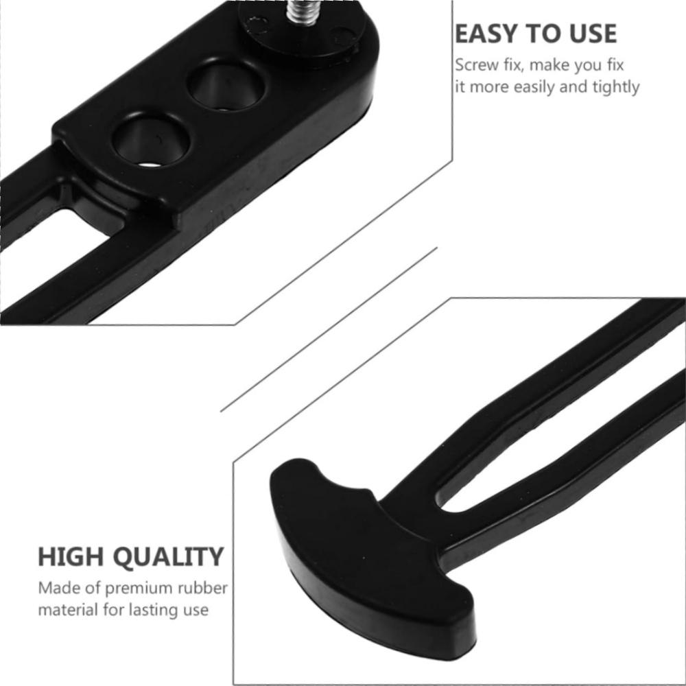 Ремень для телескопической лестницы на лодке, резиновая защелка морского класса с 3 регулируемыми монтажными отверстиями для 2-ступенчатой, 3-ступенчатой или 4-ступенчатой лестницы 