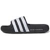 Adilette 22 Slide Black White Unisex Sneakers Core-Black Cloud-White IF3670