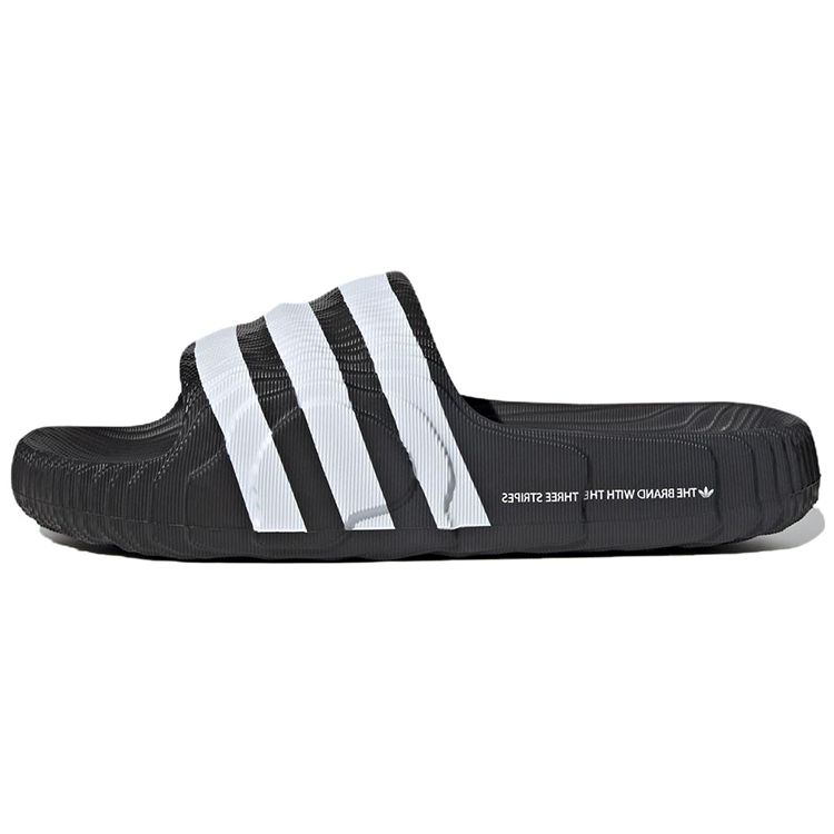 Adidas Adilette 22 Slide Black White Unisex Sneakers Core-Black Cloud-White IF3670