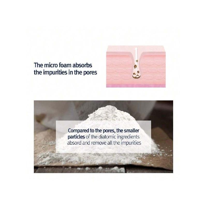 Pyunkang Yul Низкокислотная пенка для глубокого очищения пор 100 мл, Очищающее средство для пор с пушистыми микропузырьками, AHA, Гамамелис, Нулевое раздражение, Корейский уход за кожей