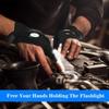 LED Flashlight Luminous Running Gloves Waterproof Cycling Camping Hiking Rescue Glove Lamp Lighting Gloves Fingerless Gloves