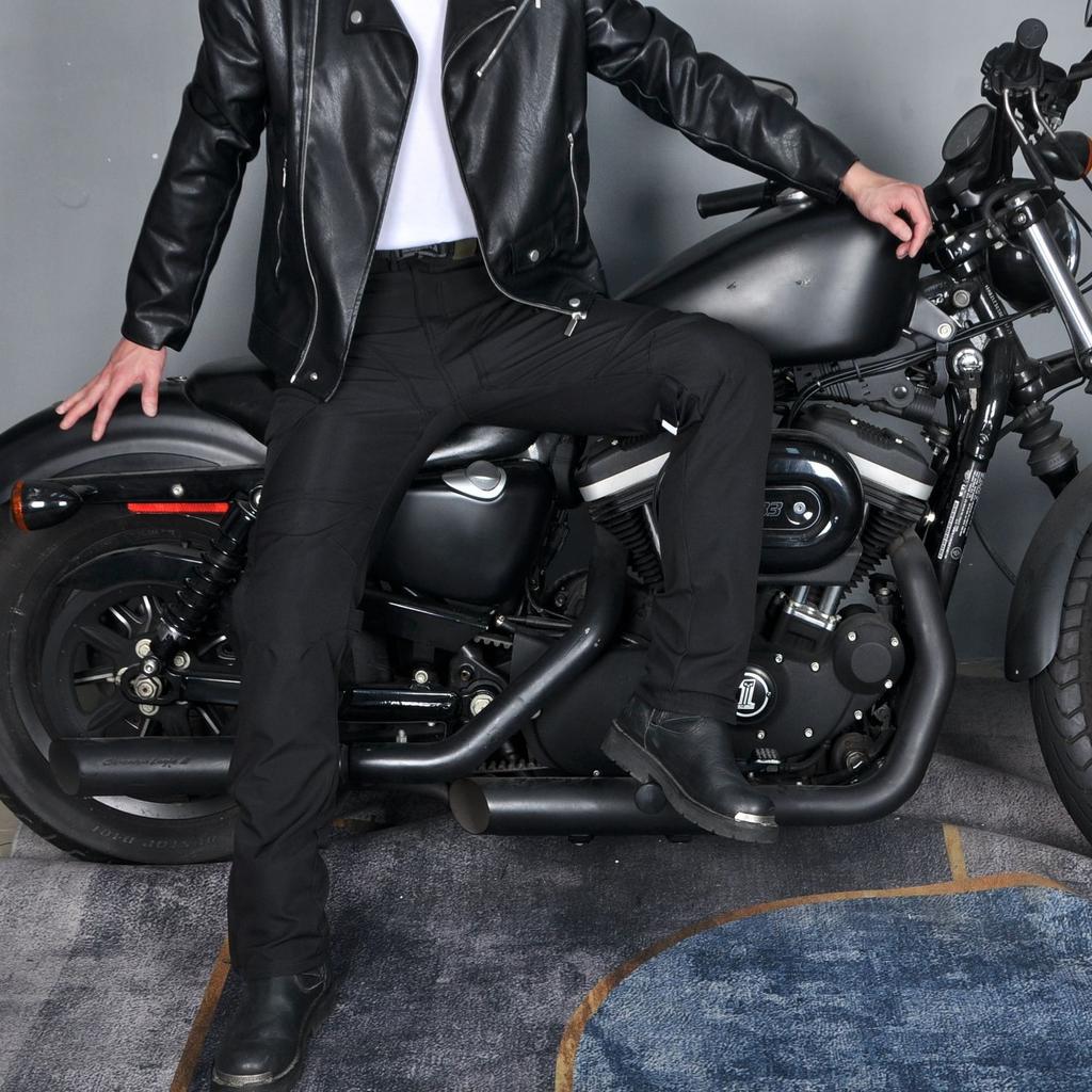 Новый продукт Мотоциклетные всесезонные защитные от падений брюки для езды, водонепроницаемые и ветрозащитные, двухслойные, дышащие, с высокой талией, мужские брюки с защитой от падений для мотоциклистов