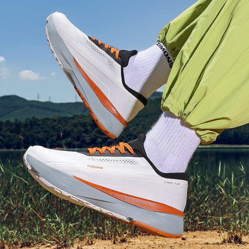 Fashion casual sports shoes Ultra light and non-slip outdoor running shoes breathable spring and autumn breathable running shoes men's shoes