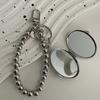 Metal with Shaped Mirror Bag Pendant Sweet Cool Trendy Fashion Pendant Bag Charm